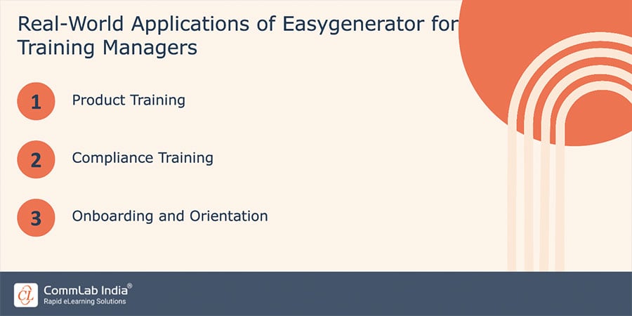 值得注意的使用Easygenerator软木的好处porate Training Course Creation